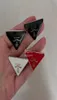 Metal Triangle Letter Brooch Women Men Letters Broothes Suit Lapel Pin Fashion Jewelry3836441