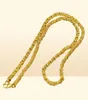 men039s 24k gold plated necklace Chains NJGN085 fashion wedding gift yellow gold plate chain necklaces5670562