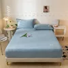 Bedding sets Velvet Thermal Bed Sheets Plush Fabric Mattress Cover For Winter Bed Cover Bed Linen Set For Single Double King Queen Bed 231211