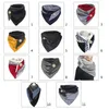 Écharpes Femmes Contraste Couleur Bouton Pour Triangle Écharpe Hiver Épaissir Thermique Cou Chaud Temps Froid Châle Wrap Pon