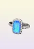 Victoria Wieck 2017 Toppsäljande lyxiga smycken 925 Sterling Silver Cushion Shape Opal Cz Diamond Sweet Classic Women Wedding Band R2394771