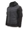 Mens Down Parkas Militar Soft Shell Shark SkinTactical Jaqueta Homens Capuz Destacável Multipocket Acolchoado Jaquetas Grossas Inverno Quente Casaco À Prova de Vento 231212