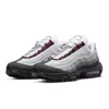 OG 95 chaussures de course hommes femmes 95s blanc violet cristal bleu triple noir blanc mystique rouge néon rouge solaire minuit marine NYC Taxi olive baskets pour hommes baskets d'extérieur