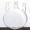 Straight Three Mouth Ball Bottle Capacity 5000mL Heavy Wall High Strength Borosilicate Glass Flask F44