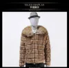 Herren Pelz Kunstpelz Mode Reißverschluss Winterjacken Herren Pelzmantel Warm Dick Nerz Kunstpelz Jacke Männlich Streetwear Verdicken Outwear Herrenkleidung 231211