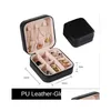 Schmuckschatullen Schmuckschatullen 2022 Organizer Display Reise Pujewelry Case Tragbare Box Aufbewahrung Ohrringhalter Geschenk Drop Lieferung Smtdw Dhojh