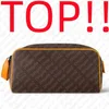 TOP M44494 DOPP KIT BOLSA DE INODORO Kits de artículos de tocador Bolso de diseñador Monedero Hobo Clutch Satchel Messenger Cosmetic Travel Bag240q