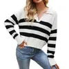 Women's Sweaters V Neck Long Sleeved Loose Pullover Workout Large For Women Turtle