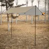 Tendas e abrigos 3x5m 3x4m Toldo de acampamento com postes à prova d'água Proteção UV Sun Shade Caminhadas ao ar livre Mochila de praia Abrigo de barraca