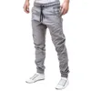 Pantalons pour hommes pantalons de survêtement pantalons Streetwear décontracté élastique Joggings vêtements Sport solide Baggy poches vêtements de travail pantalon