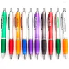 Promotion Gift Wholesale Eco-friendly Custom Logo Plastic Ball Point Pen Office School Writing