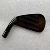 Teste di mazze Ferri da golf da uomo Mazze da golf Originali CNC FORGED Nero EMILLID BAHAMA EB-901 Set di ferri da golf Ferri da golf 4-9P Copri albero in acciaio/grafite 231211