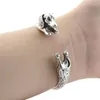 Bangle Vintage Zilveren Kleur Teckel Armbanden Boho Hond Liefde Charms Armband Femme Paar Armbanden Voor Vrouwen Mannen Sieraden Christmas214b