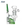 Hittn Glass Bong Smoking Water Pipe 10 Inches Straight Tube Honeycomb Percolator Bong Hand Blown Glass 420 Water Bong with 14mm Joint 2024 New