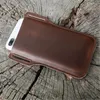 Midjepåsar 1pc PU COLTFON LOOP HOLSTER FALL BELE BEG PEPS LÄDER PURSE TELEFONT FÖR MÄN