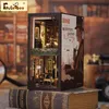 Mimarlık Diy Evi Sevimli Be Sihirli Kitap Köşe Kiti DIY Doll ile Işık 3D Kitaplık Ekle Yetişkin Doğum Günü Hediyeleri İçin Sonsuz Kitaplık Model Oyuncak 231212