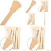 Nail Treatments 50Pcs Wooden Nail Polish Stir Stick Tools Wax Bar Spata Depilation Disposable Sticks Body Skin 6181324 Drop Delivery H Dhvr6