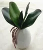 Nätverksexplosionsmodeller känner Phalaenopsis Orchid Leaf Leaves Mini Feel Artificial Flowers Plants Floral GA691619060
