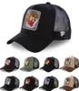 Daffy Coyote MH Snapback Taz Road Bunny Baseball Cap Regulowane kobiety mężczyźni anime kreskówka kapelusz kropka 3946686