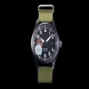 40MM limited edition men watch navy military nato strap sapphire black ceramic case wristwatch waterproof automatic 327001 327002 271t