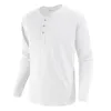メンズTシャツ2023冬のファッション特大のサイズの服ソリッドカラー長袖Tシャツレジャー多目的スリムフィットシャツ