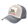 Cappellini da baseball Capybara Flag (versione terrestre rilassata) Cappello da cowboy Streetwear Marchio Uomo Cappelli da donna Uomo