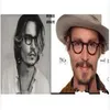 선글라스 Johnny Depp Woody Allen Oculos de Equalidade Superior Marca Rodada Oculos Moldura Lemtosh Preto Frete Gratis ou Tamanho 316a