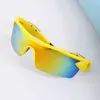 Kajila, coloridas gafas de ciclismo, gafas de sol para deportes al aire libre, gafas de sol de una sola pieza a prueba de viento para hombres, gafas de sol para mujeres 1214 1214