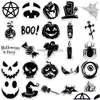 Other Decorative Stickers 50Pcs Horror Black And White Goth Stickers Halloween Party Iti Pack For Moto Car Suitcase Laptop Sticker Ska Dhtfg