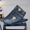 Herr jeans designer lyx ny europeisk ve stor ko och små fotbyxor höst elastisk smal fit modemärke cepv