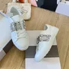 Designer Sneakers Casual Schoenen Liefhebbers Schoenen Trainers Luxe Canvas Sneaker Mode Platform Effen Verhoog Schoen Klinknagel Pailletten Ontwerp Damesschoenen