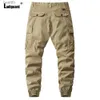 Pantaloni da uomo 2023 Pantaloni cargo skinny casual da uomo Solid Khaki Pantaloni eleganti da festa Inghilterra Pantaloni sportivi tascabili alla moda da uomo StreetwearL231212