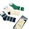 2023 Designer Herr- och kvinnor Socks Sport Luxury Sports Winter Warmth Thowdred Socks Brodered Knitted Cotton Socks T5