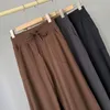 LL Pantaloni da Yoga Pantaloni da Jogging da Donna Pantaloni Traspiranti Pantaloni Larghi a Gamba Larga Casual con Coulisse Pantaloni Svasati da Palestra Senza Cuciture con Tasche