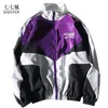 Men's Jackets College Style Varsity Jacket Men Spring Letter Embroidery Bomber Jacket Casual Street Loose Patchwork Zipper Coat Women Couple 231212