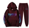 New men's casual sports set sportswear hooded men's solid color pullover fashionable casual winter hooded couple hoodie spring and autumn fashionable sportswear