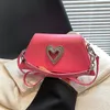 Borse a tracolla 2023 Borsa quadrata piccola a forma di cuore personalizzata coreana con strass da donna a tracolla color caramella alla moda coreana