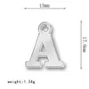 Capital Letter Charms DIY Pendant Fit Jewelry Making Alphabet A B C D E F G H I J K L M for Bracelet Whole 20pcs263O