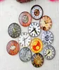 Round Po Glass Cabochon 10mm 12mm 14mm 18mm 20mm 25mm DIY Prendants Necklace Procelets Making Accessories Clock Vintage7875626