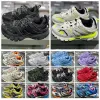 Luxe merk Designer Heren Dames Casual Schoenen Track 3.0 Triples Wit Zwart Tracks Trainers 2 Gomma lederen trainer Nylon Gedrukt Platform Sneakers Schoenen met doos