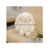 Party Favor Easter Bunny 12inch 30cm Plush Filled Toy Creative Doll Soft Long Ear Rabbit Animal Kids Baby Valentines Day Birthday Present DHJWP