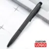 100 шт./лот металлическая ручка с индивидуальным логотипом для офиса и школы, канцелярские принадлежности, шариковая ручка
