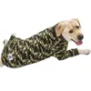 Dog Apparel Miaododo Clothes Camouflage Pajamas Jumpsuit Lightweight Costume Onesies For Medium Large Dogs Girl Boy Shirt 231212