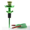 Partihandel Hookah Shicha Hookah Shisha Champagne Wine Bottle Top Hookahstem Kit Hookitup Komplett uppsättning med skål och slangrör ZZ