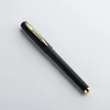 Резиновый Котед изготовленный на заказ черный и гель мягкого касания ручки золота выдвиженческий уютный с логотипом