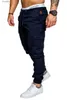 Men's Pants Nouveau pantalon de jogging décontracté Cargo couleur unie hommes coton élastique pantalons longs pantalon homme militaire armée 2023 pantalon Men LeggingsL231212