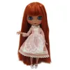 人形ICY DBS Blyth Doll Doll Joint Body White Black Dark Diyメイクアップスペシャル価格