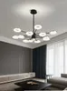 Chandeliers Light Luxury LED Living Room Chandelier Fashion Acrylic Indoor Decorate Luminaires Originality Bedroom Restaurant Ceiling Lamp