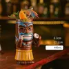 Mokken Hawaiiaanse Tiki Cup Cocktail Chief Serie Creatieve Keramische Bar Wijnglas tiki bar decoraties Ornamenten Gepersonaliseerde Gift 231212