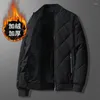 Men's Jackets Winter Padded Bomber Semi-season Mens Classic Orange Pilot Coats Casual Streetwear Overcoat Outdoor Male